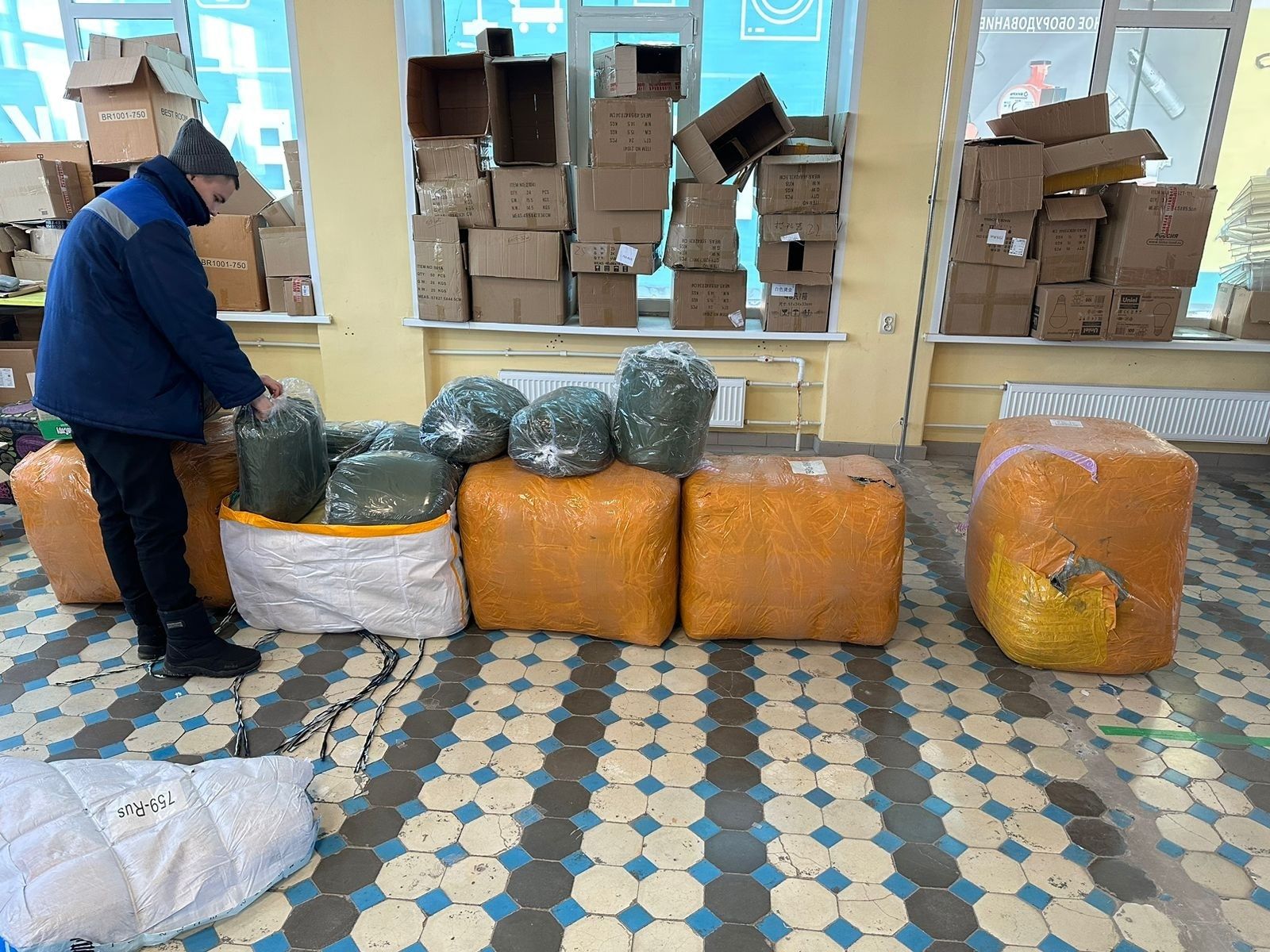 Мусульмане города Ульяновска отправили очередной груз участникам СВО.